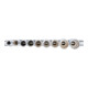 BGS Set di inserti per chiavi a bussola poligonale, azionamento quadro interno profondo 12,5mm (1/2"), apertura 10 - 24mm, 9pz.-4