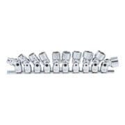 BGS Set di inserti per giunti cardanici esagonale interno quadro 10mm (3/8") apertura 10 - 19mm, 10pz.