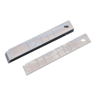 BGS Set di lame di ricambio, 18mm, 10pz.