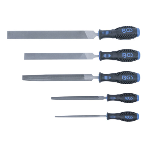 BGS Set di lime da officina, 5pz.
