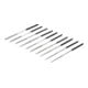 BGS Set di lime diamantate diritte 140x3mm, 10pz.-1