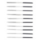 BGS Set di lime diamantate diritte 140x3mm, 10pz.-2