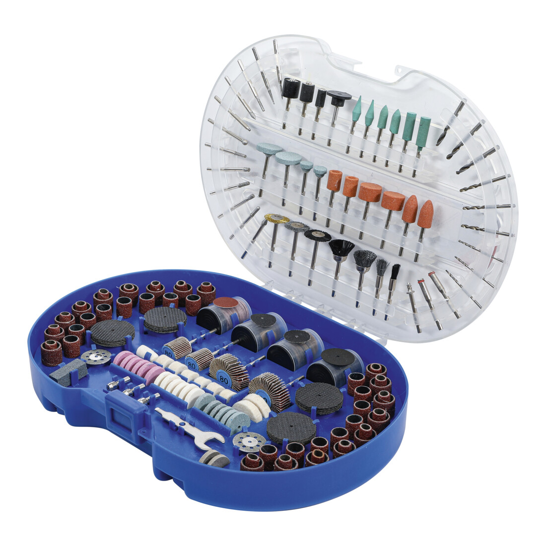 BGS Set di mole e punte per utensili di tornitura ad alta velocità, 315pz.