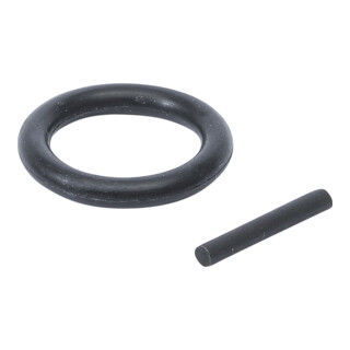 BGS Set di O-ring e perni di sicurezza, 12,5 mm (1/2"), 8 - 14 mm, 5/16" - 5/8"