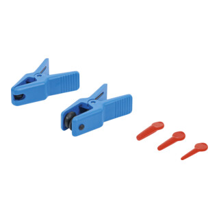 BGS Set di pinze bloccacavi, 5pz.