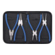 BGS Set di pinze per anelli elastici, 225mm, 4pz.-1