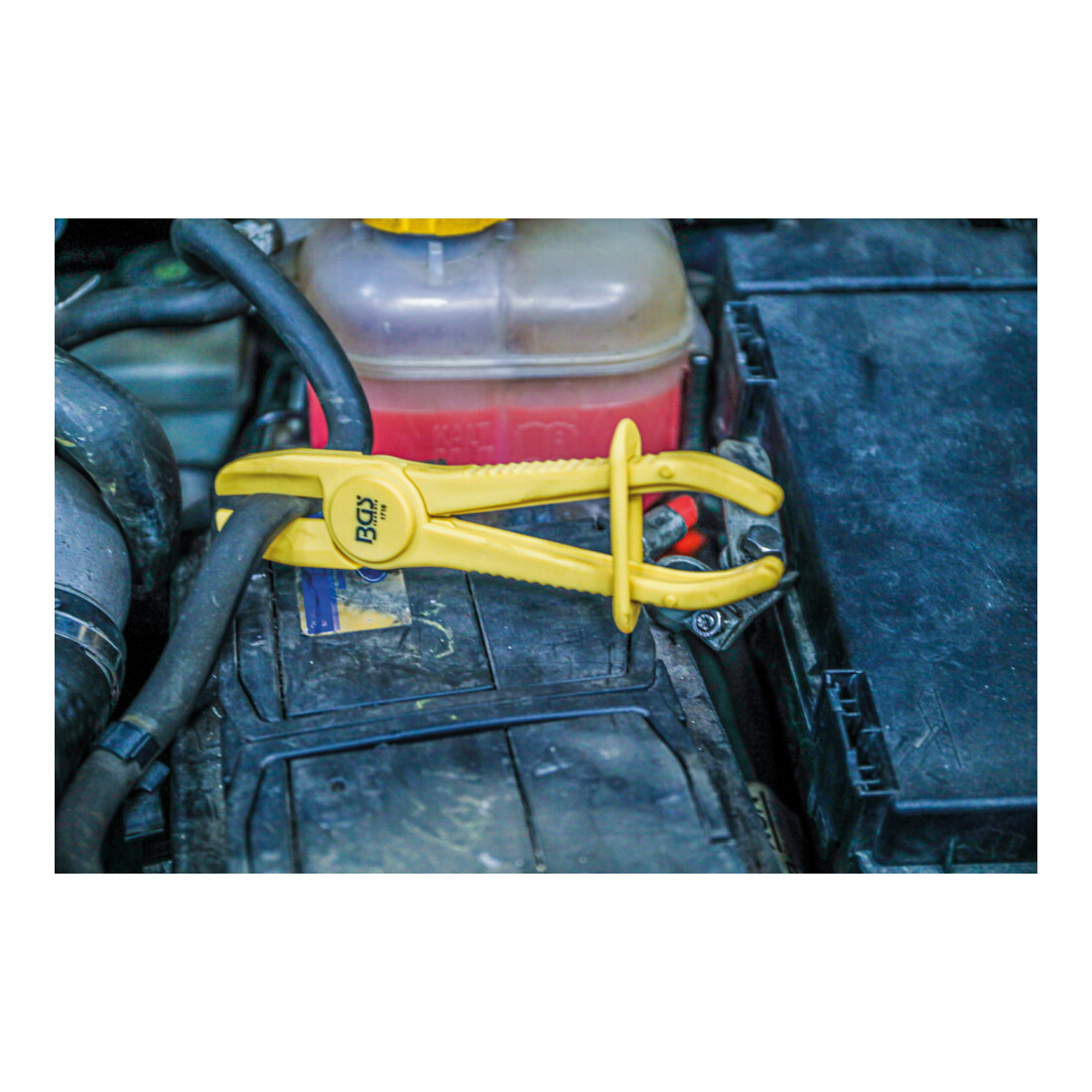 BGS Set di pinze stringitubo, 155-255mm, 3pz.