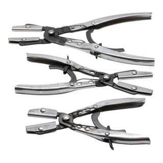 BGS Set di pinze stringitubo 205-305mm, 3pz.