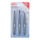 BGS Set di pinzette in plastica, 3 pezzi-5