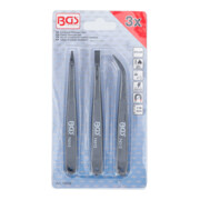 BGS Set di pinzette in plastica, 3 pezzi-5