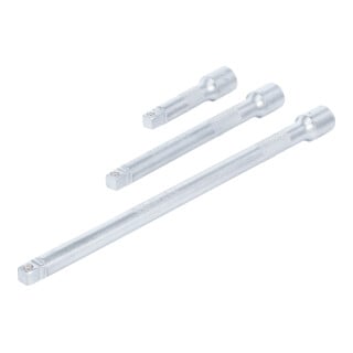 BGS Set di prolunghe a bilico 10mm 75 / 150 / 250mm, 3pz.