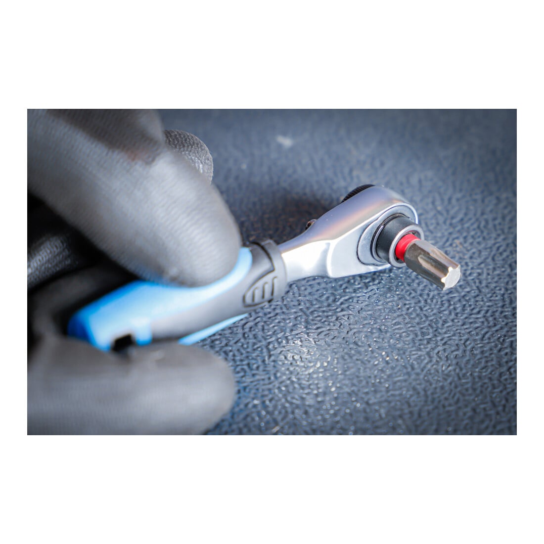 BGS Set di punte colorate, con cricchetto per punte, attacco esagonale esterno 6,3 mm (1/4"), 43 pezzi