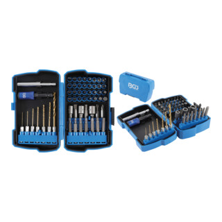 BGS Set di punte e bit per trapani da 6,3mm (1/4"), 55pz.