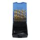 BGS Set di punte elicoidali HSS nitruro di titanio 1 - 10mm, 19pz.-1