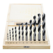 BGS Set di punte per legno / da centro, 14pz.