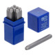 BGS Set di punzoni numeri, 2,5mm-1