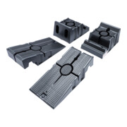 BGS Set di rampe di accesso, plastica, extra alte, 2pz.-3