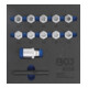 BGS Set di smontaggio serrature per cerchi Mercedes-Benz, 12pz.-1