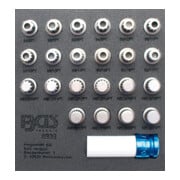 BGS Set di smontaggio serrature per cerchi per VAG, 23pz.