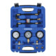 BGS Set di strumenti per prova pressione carburante e compressione, per motocicli, 11 pezzi-5