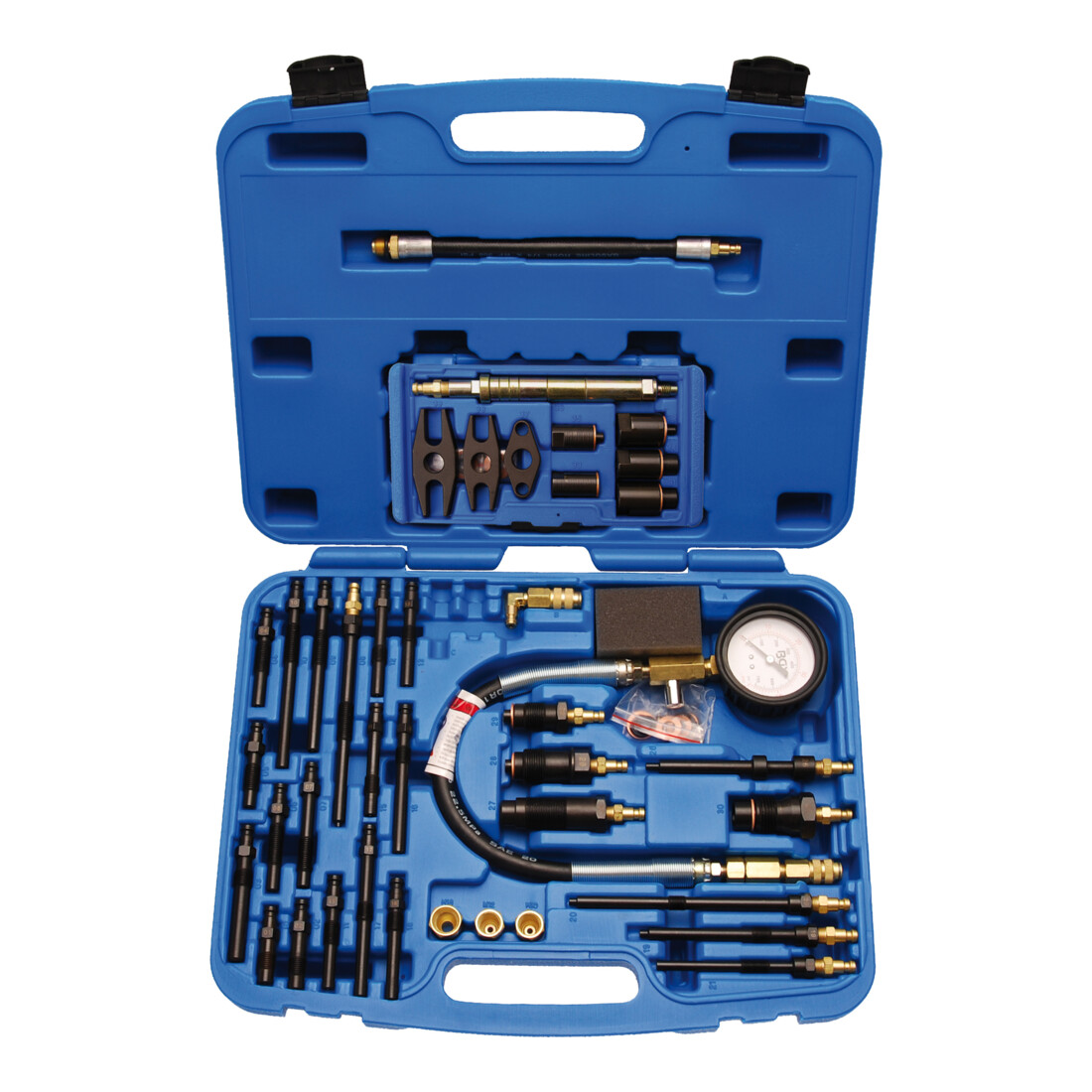 BGS Set di tester di compressione per motori a benzina e diesel