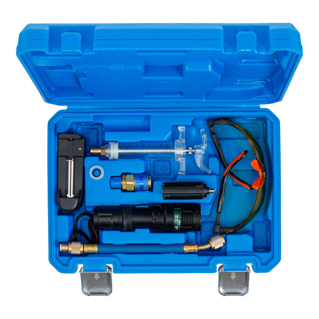 BGS Set di torce UV per il rilevamento di perdite, con accessori