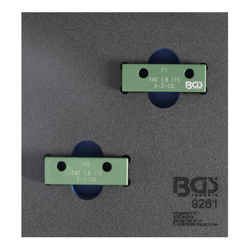 BGS Set di utensili di bloccaggio dell'albero a camme per Fiat, Lancia 1.8l 115 CV