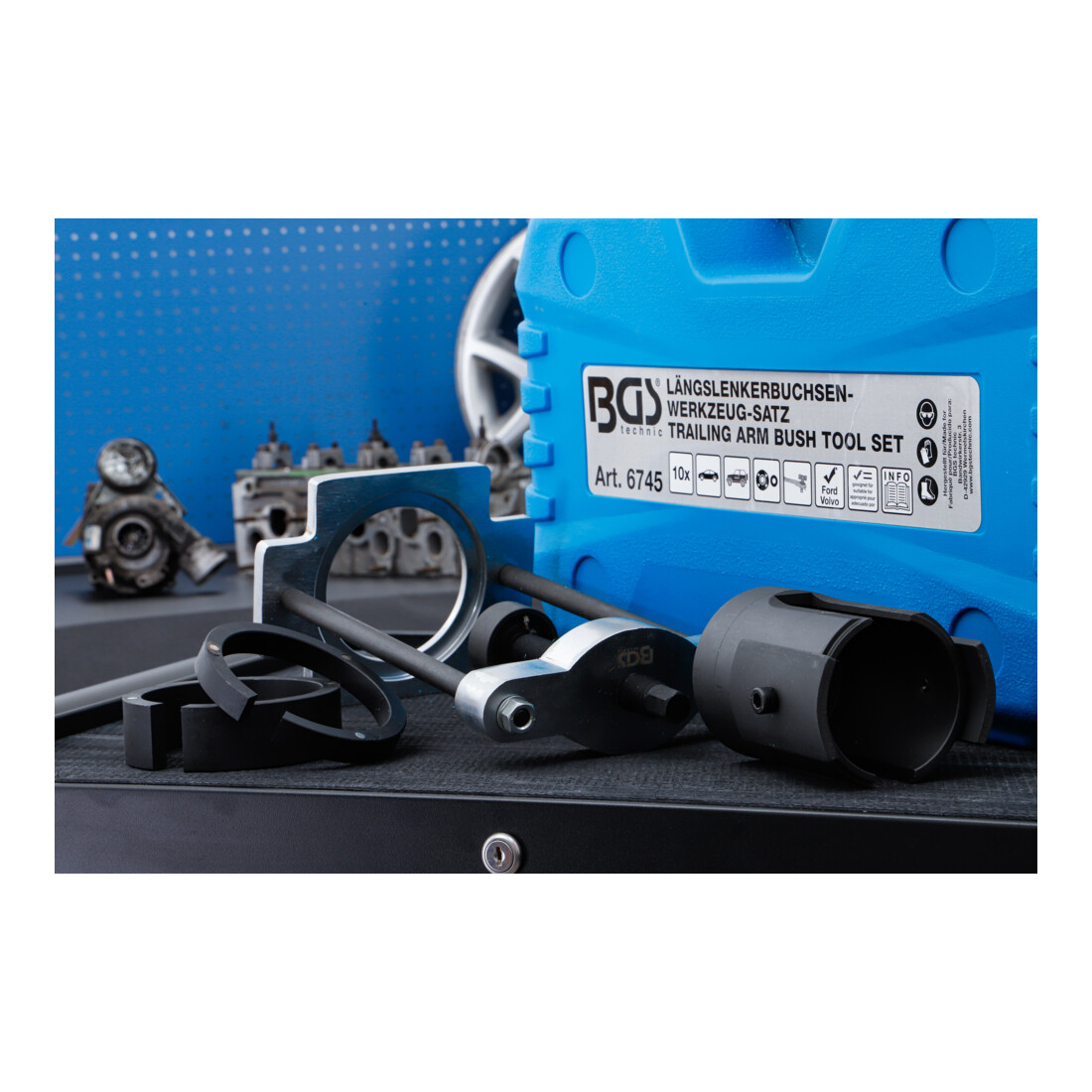 BGS Set di utensili per braccetto oscillante, per Ford & Volvo