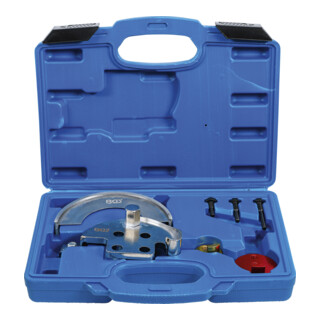 BGS Set di utensili per il montaggio di cinghie trapezoidali scanalate e cinghie elastiche, 7pz.