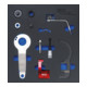 BGS Set di utensili per la regolazione del motore per BMW e MINI, 1.5 e 2.0L Diesel-1