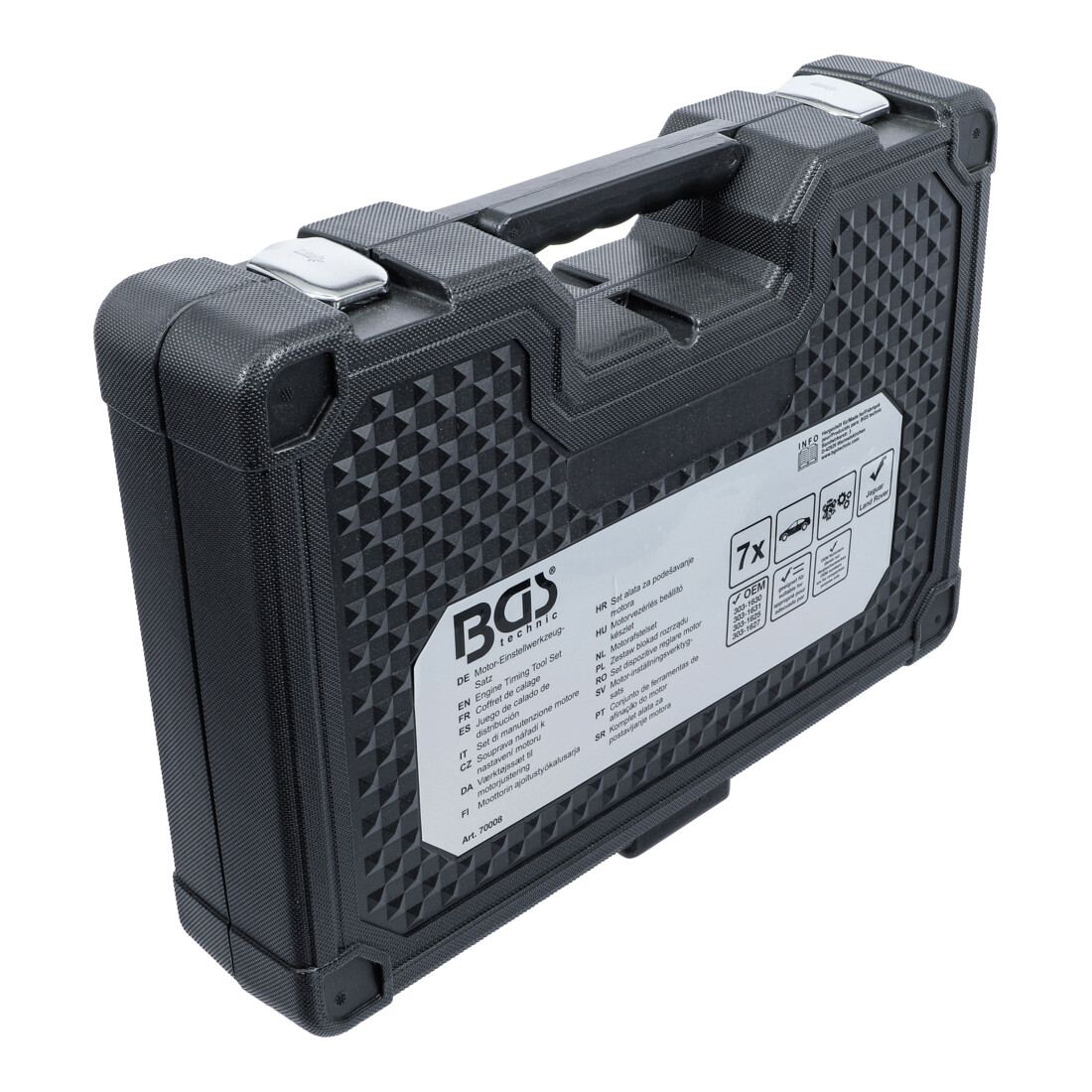 BGS Set di utensili per la regolazione del motore per Jaguar, Land Rover JLR 2.0 Ingenium Diesel