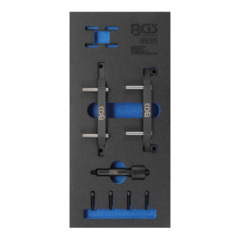 BGS Set di utensili per la regolazione del motore per Jeep 3.0 V6 Diesel, 9pz.