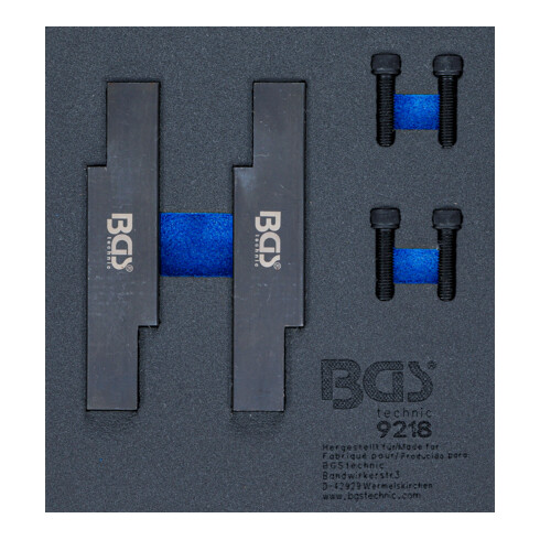 BGS Set di utensili per la regolazione del motore per Porsche Macan 3.0S / 3.6 Turbo