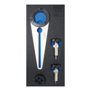BGS Set di utensili per la rotazione e il supporto della puleggia dell'albero motore per BMW 2.5D-1