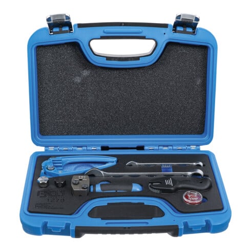 BGS Set di utensili per svasare, piegare e tagliare i tubi dei freni da 4,75mm (3/16")