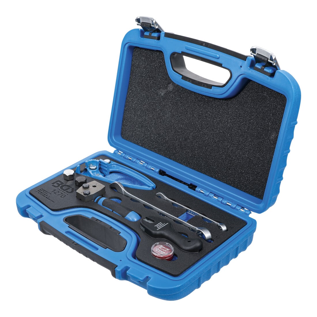 BGS Set di utensili per svasare, piegare e tagliare i tubi dei freni da 4,75mm (3/16")