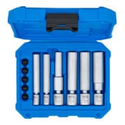 BGS Set gloei- en bougie-kantelbits, aandrijving binnenvierkant 6,3 mm (1/4") / 10 mm (3/8"), SW 8 - 9 - 10 - 12 - 14 - 16 mm, 11-dlg.-5