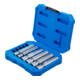 BGS Set inserti articolati per candelette e candele di accensione, attacco quadro interno 6,3 mm (1/4") / 10 mm (3/8"), chiavi esagonali 8 - 9 - 10 - 12 - 14 - 16 mm, 11 pezzi-4