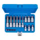BGS Set inserti bit, attacco quadro interno 6,3 mm (1/4") / 12,5 mm (1/2"), interno a stella (per XZN), 18 pezzi-5