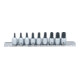 BGS Set inserti bit, attacco quadro interno 6,3 mm (1/4"), profilo TS per TX Plus con foro TS10 - TS50, 9 pezzi-1