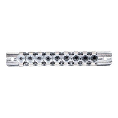 BGS Set inserti bit, attacco quadro interno 6,3 mm (1/4"), profilo TS per TX Plus con foro TS10 - TS50, 9 pezzi