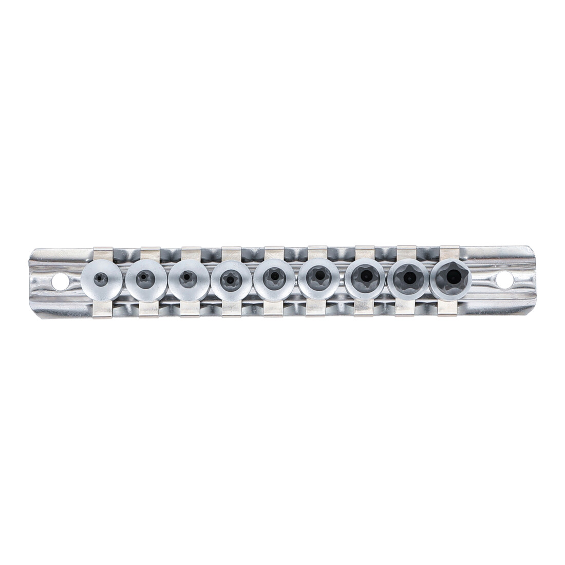 BGS Set inserti bit, attacco quadro interno 6,3 mm (1/4"), profilo TS per TX Plus con foro TS10 - TS50, 9 pezzi