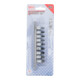 BGS Set inserti bit, attacco quadro interno 6,3 mm (1/4"), profilo TS per TX Plus con foro TS10 - TS50, 9 pezzi-5