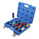 BGS Set inserti di forza, azionamento quadro interno 12,5 mm (1/2"), chiave da 15 a 24 mm e bulloni speciali per ruote, 10 pezzi-4