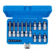 BGS Set inserti per bit, attacco quadrato interno 6,3 mm (1/4") / 12,5 mm (1/2"), esagono interno, 18 pezzi-5