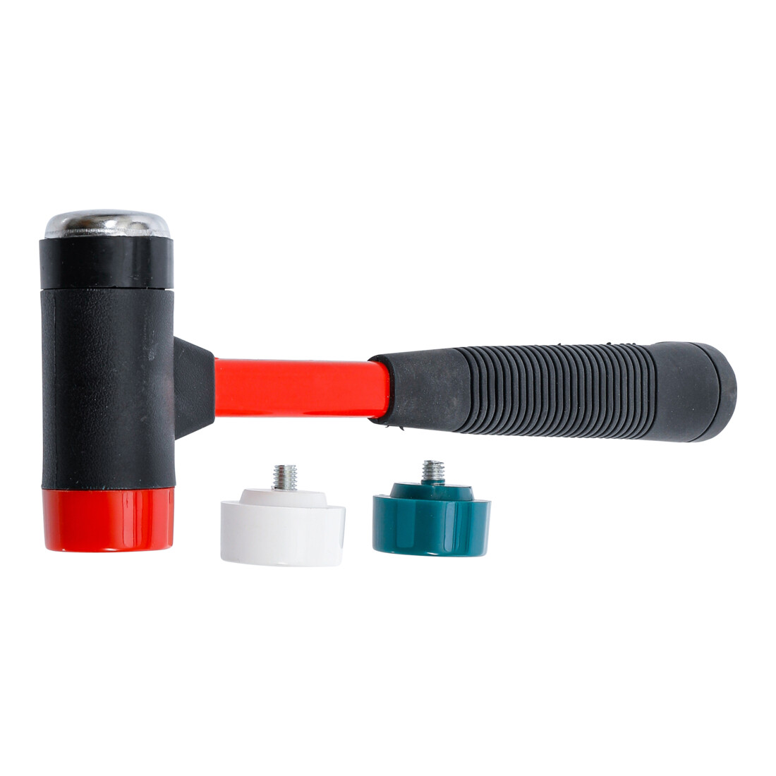 BGS Set martelli a testa intercambiabile, manico in fibra di vetro, Ø 38 mm