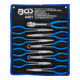 BGS Set pinze per connettori candele lunghe/piatte e candele, extra lungo, 9 pezzi-1