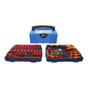 BGS Set pinze VDE, cacciaviti e chiavi a bussola, BGS systainer®, 36 pezzi