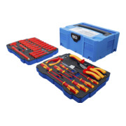 BGS Set pinze VDE, cacciaviti e chiavi a bussola, BGS systainer®, 36 pezzi-4