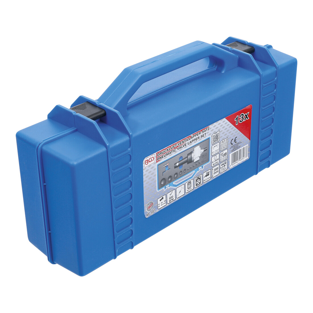 BGS Set pneumatico per valvole con ventose, 13 pz.